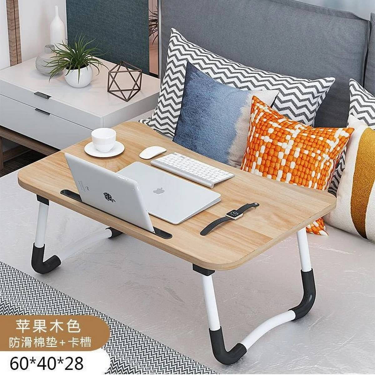 Adjustable Laptop Stand & Foldable Laptop Table | Portable Bed Tray Desk for 11-20 Inch Laptops | Laptop Holder for Home & Office