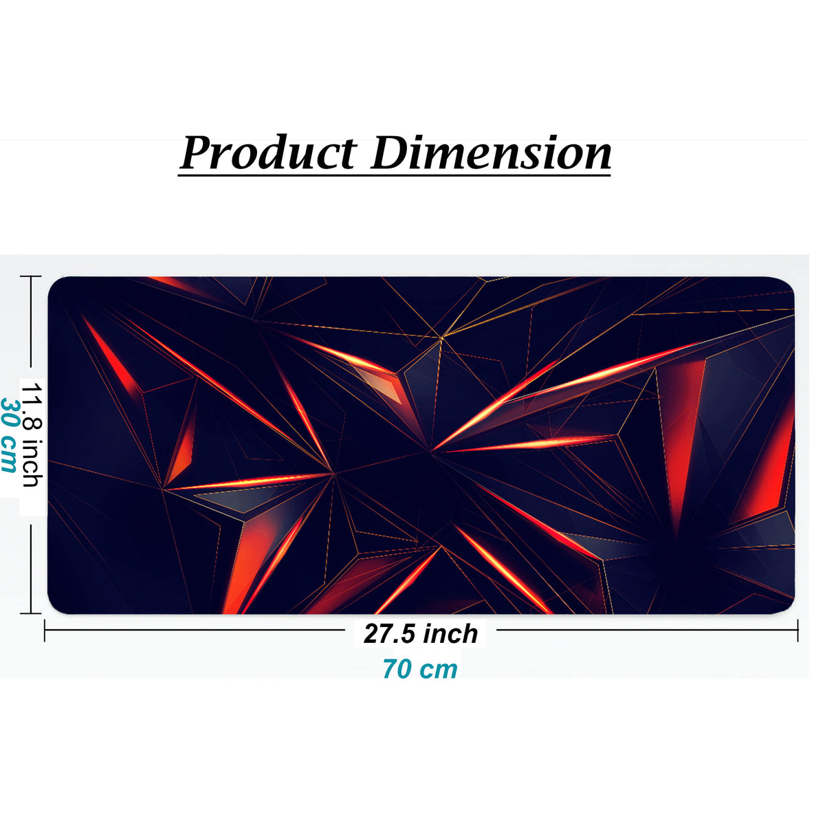 XL Large Gaming Mouse Pad – Waterproof Anti-Slip Desk Mat for PC & Laptop