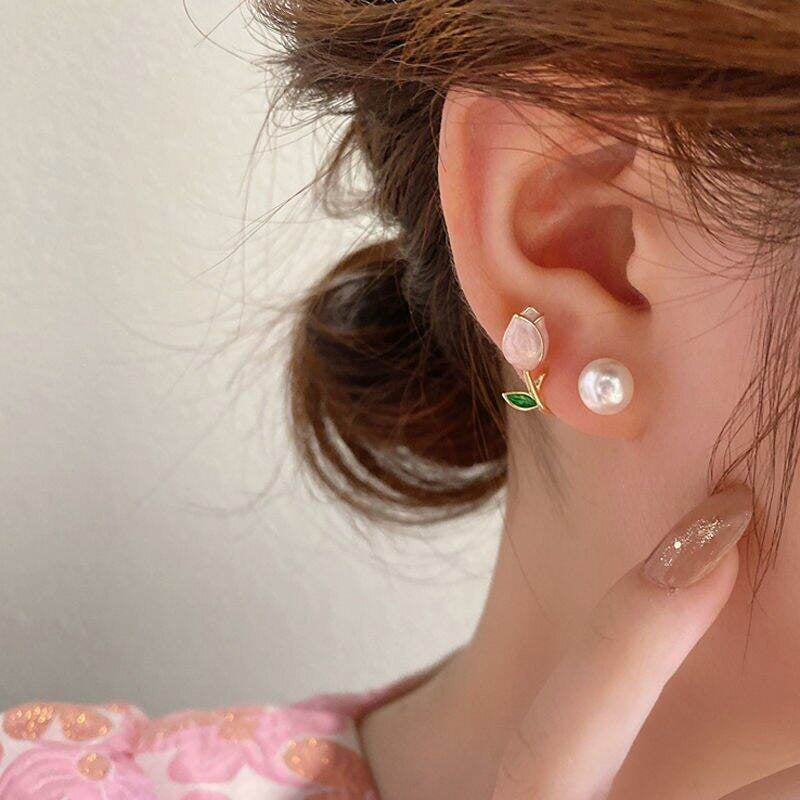 Korean-Style Gold Earrings for Girls & Women – Trendy Fashion Jewellery