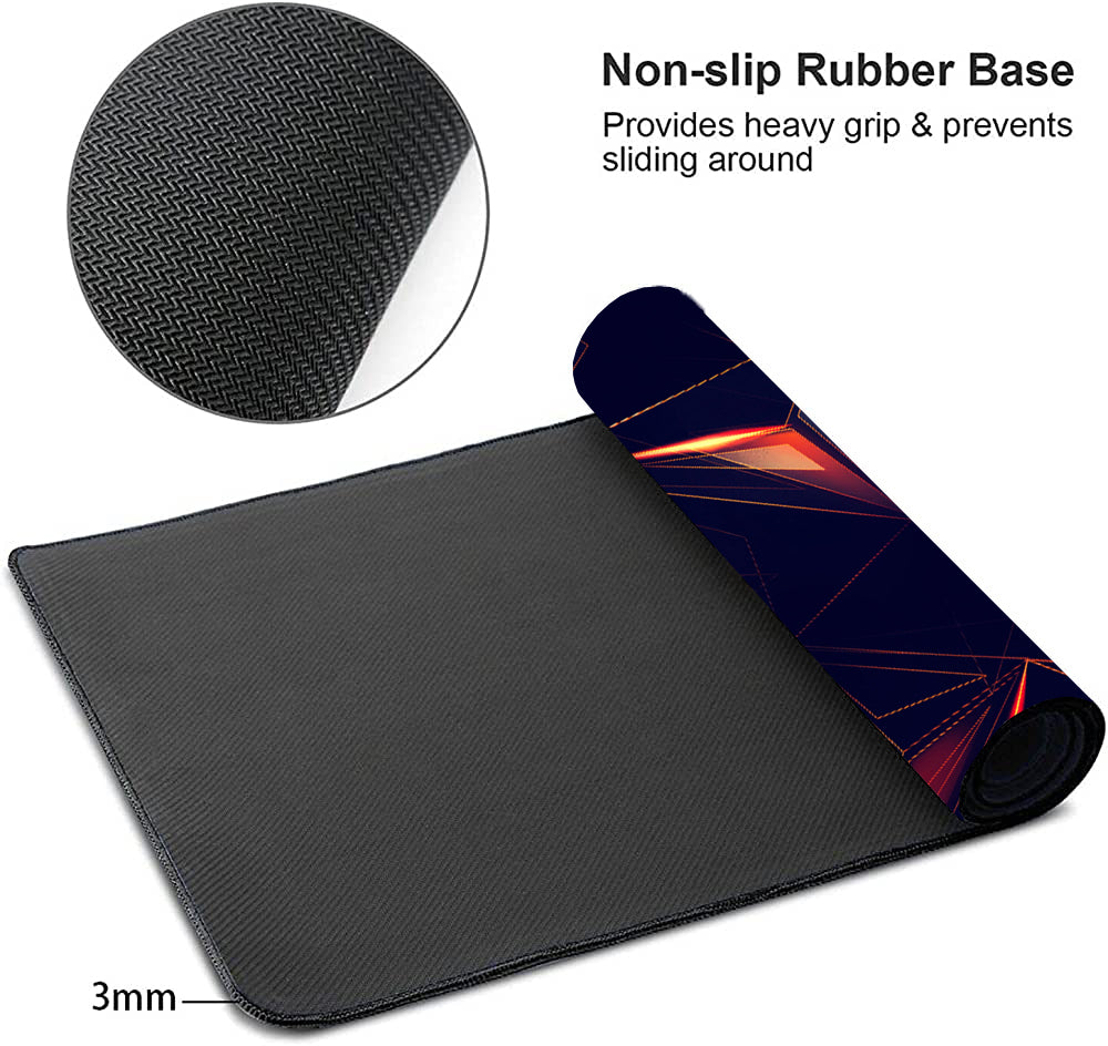 XL Large Gaming Mouse Pad – Waterproof Anti-Slip Desk Mat for PC & Laptop