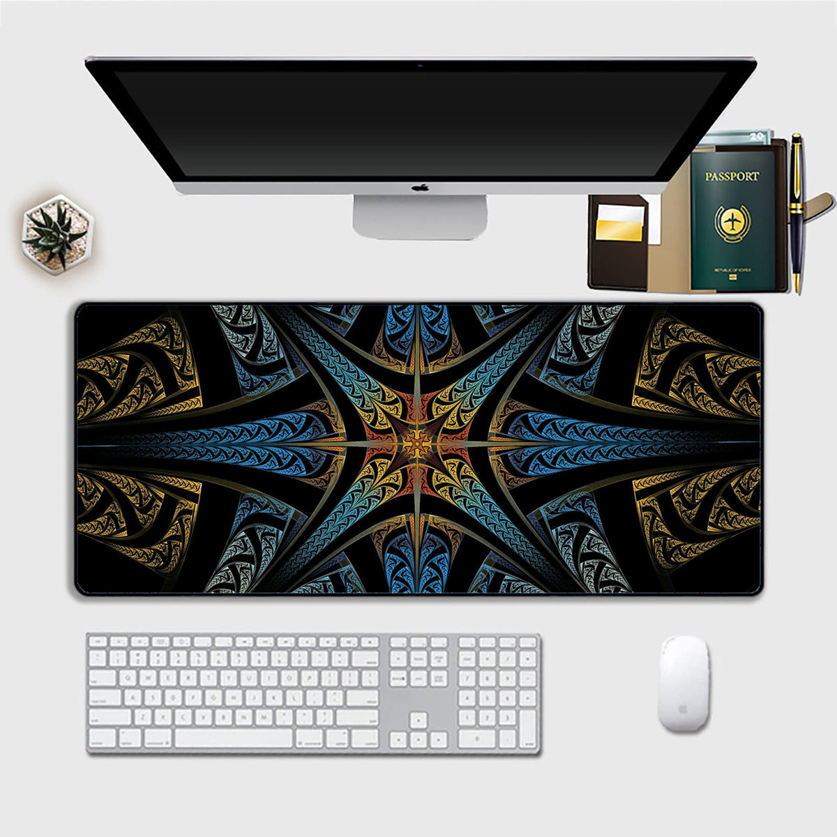 XL Large Gaming Mouse Pad – Waterproof Anti-Slip Desk Mat for PC & Laptop