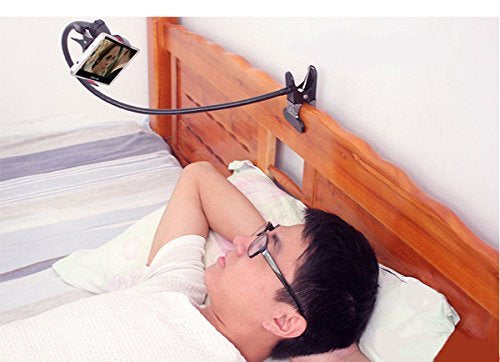 Universal Flexible Mobile Phone Holder – 360° Rotating Adjustable Smartphone Stand for Desk, Table & More