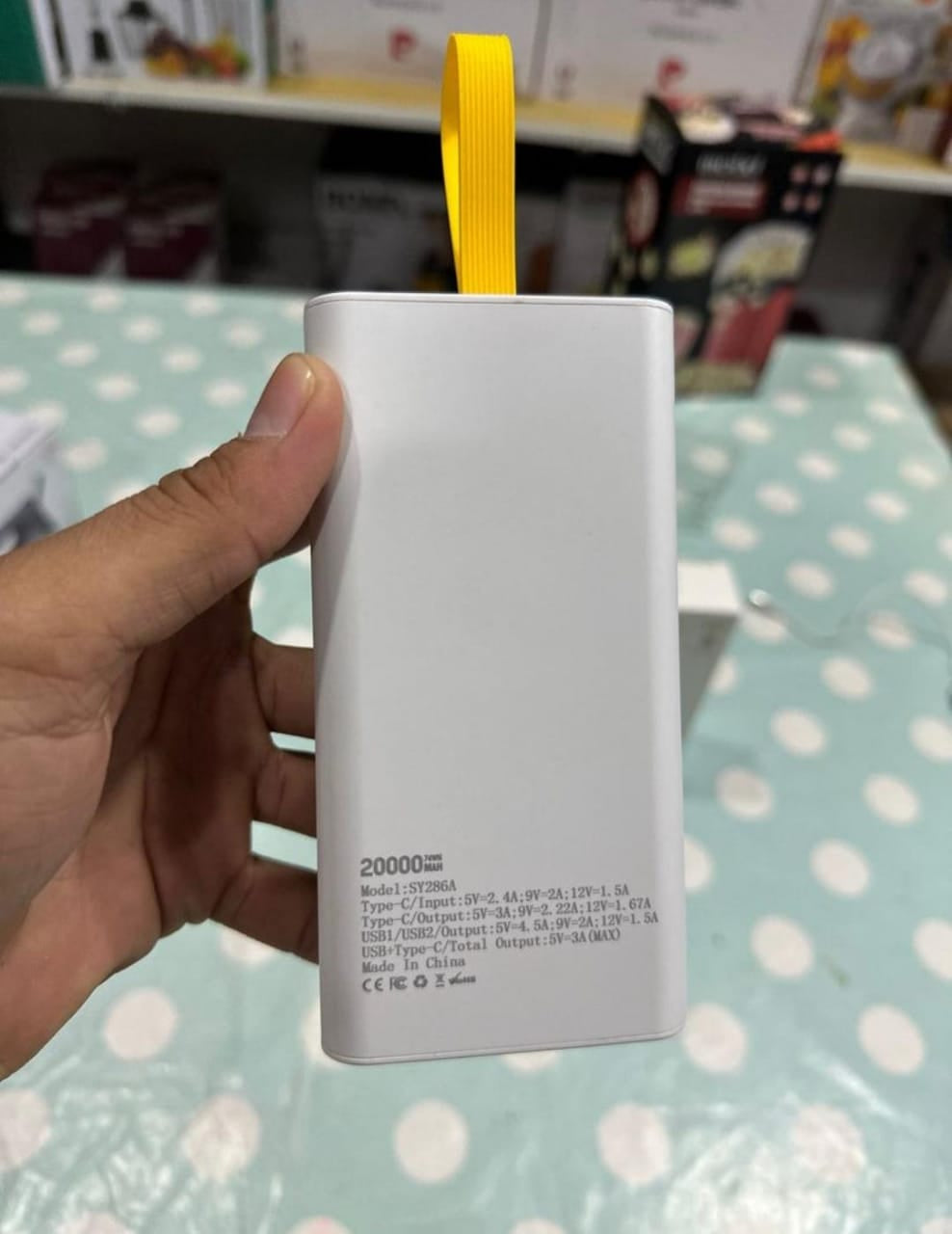 66W Power Bank -20000MAH- Transparent Power Bank 20000 MAH - Portable Fast Charging - Super Fast Charger - Samsung Xiomi and for all Devices - Super Fast Charging Transparent 66W Power Bank- 20000 MAH Portable Mini Power Bank- LED Display.