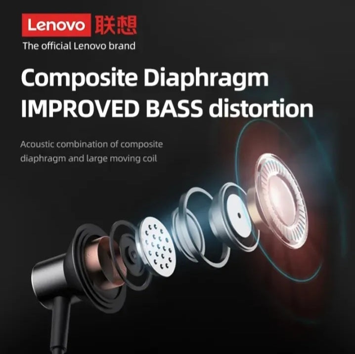 Lenovo HE05 X Wireless Neckband Bluetooth 5.4 Headphones – Heavy Bass Stereo Sound, Magnetic Earphones, Noise Reduction & Sports Headset