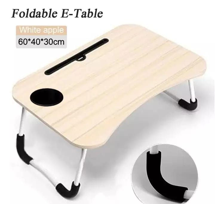 Adjustable Laptop Stand & Foldable Laptop Table | Portable Bed Tray Desk for 11-20 Inch Laptops | Laptop Holder for Home & Office