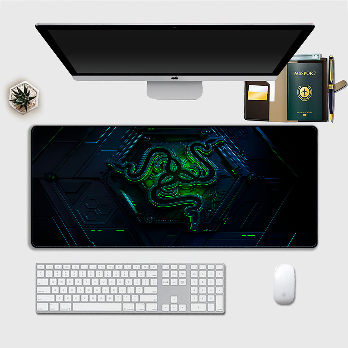 XL Large Gaming Mouse Pad – Waterproof Anti-Slip Desk Mat for PC & Laptop