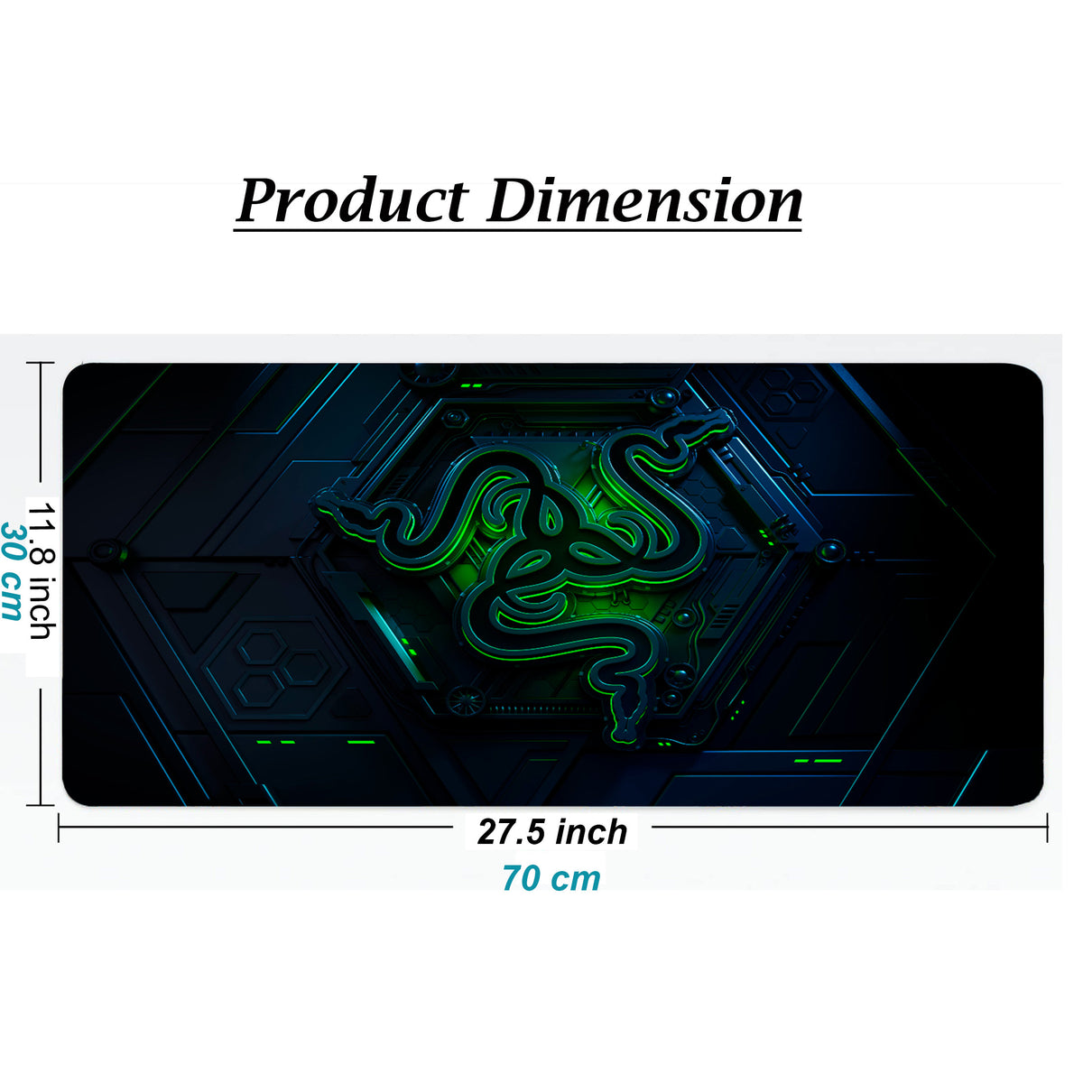 XL Large Gaming Mouse Pad – Waterproof Anti-Slip Desk Mat for PC & Laptop