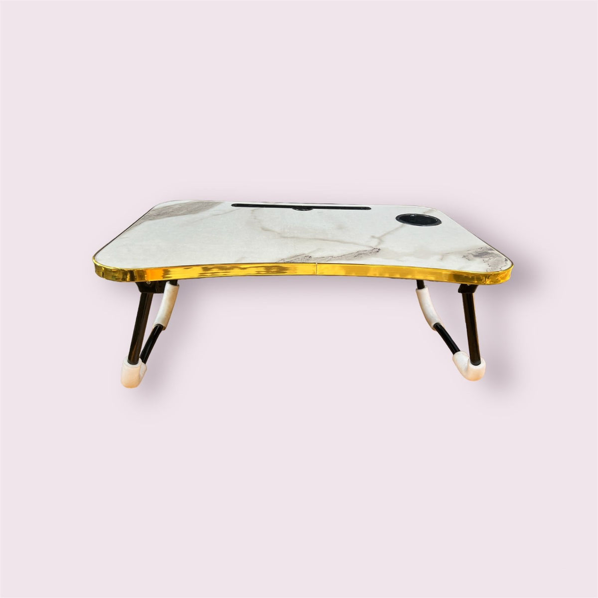 Adjustable Laptop Stand & Foldable Laptop Table | Portable Bed Tray Desk for 11-20 Inch Laptops | Laptop Holder for Home & Office