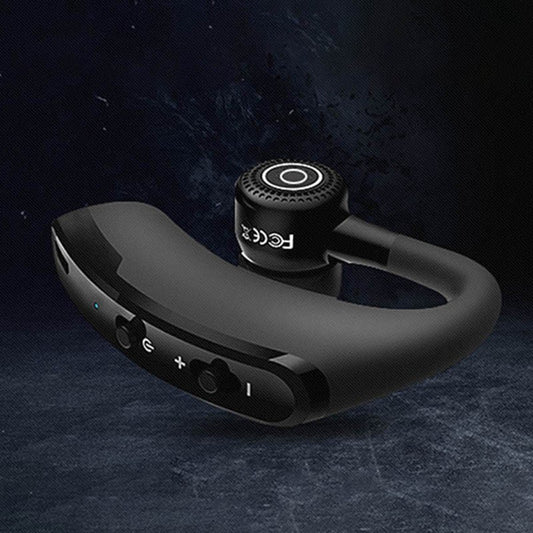 V9 Wireless Bluetooth Headset – Single Ear Bluetooth Earpiece with Built-in Microphone | Hands-Free Calling Headset for All Bluetooth Devices