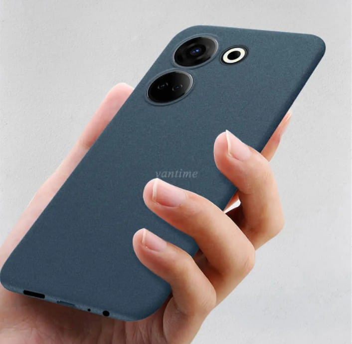 Tecno Camon 20 & Camon 20 Pro Soft Sandstone Matte Case – Slim Protective Back Cover