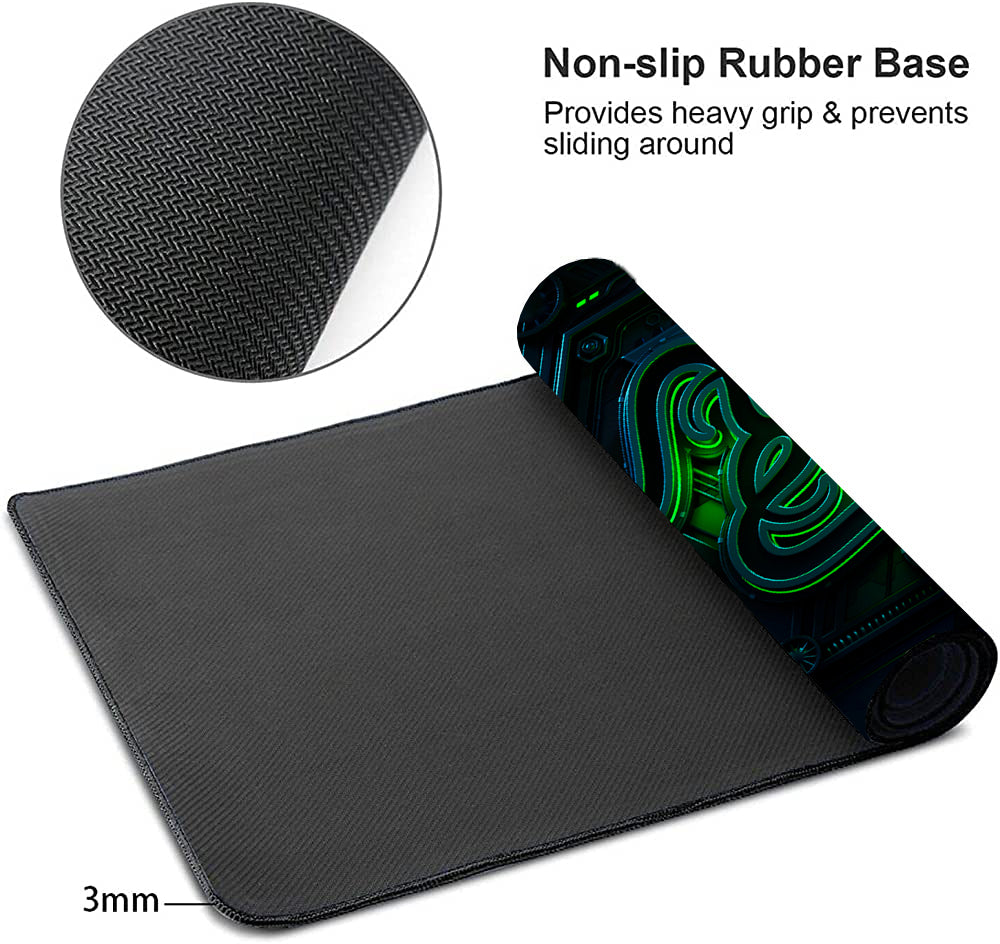 XL Large Gaming Mouse Pad – Waterproof Anti-Slip Desk Mat for PC & Laptop