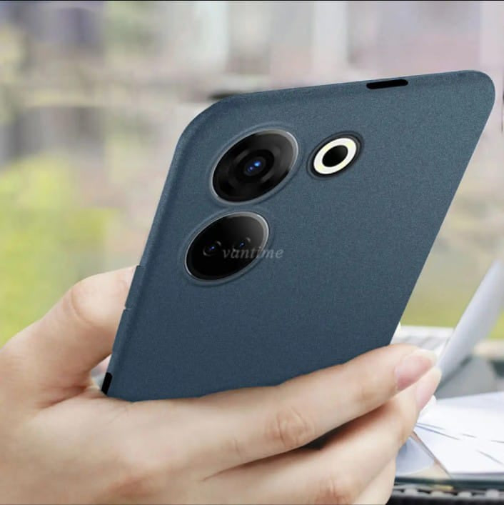 Tecno Camon 20 & Camon 20 Pro Soft Sandstone Matte Case – Slim Protective Back Cover