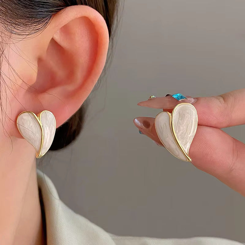 Korean-Style Gold Earrings for Girls & Women – Trendy Fashion Jewellery