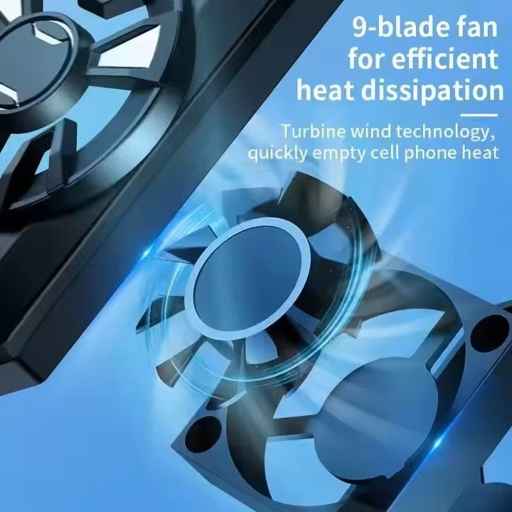 Universal Mobile Phone Gaming Cooler – Fast Cooling Fan for PUBG & Free Fire