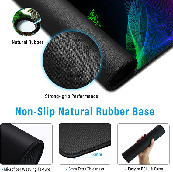 XL Large Gaming Mouse Pad – Waterproof Anti-Slip Desk Mat for PC & Laptop