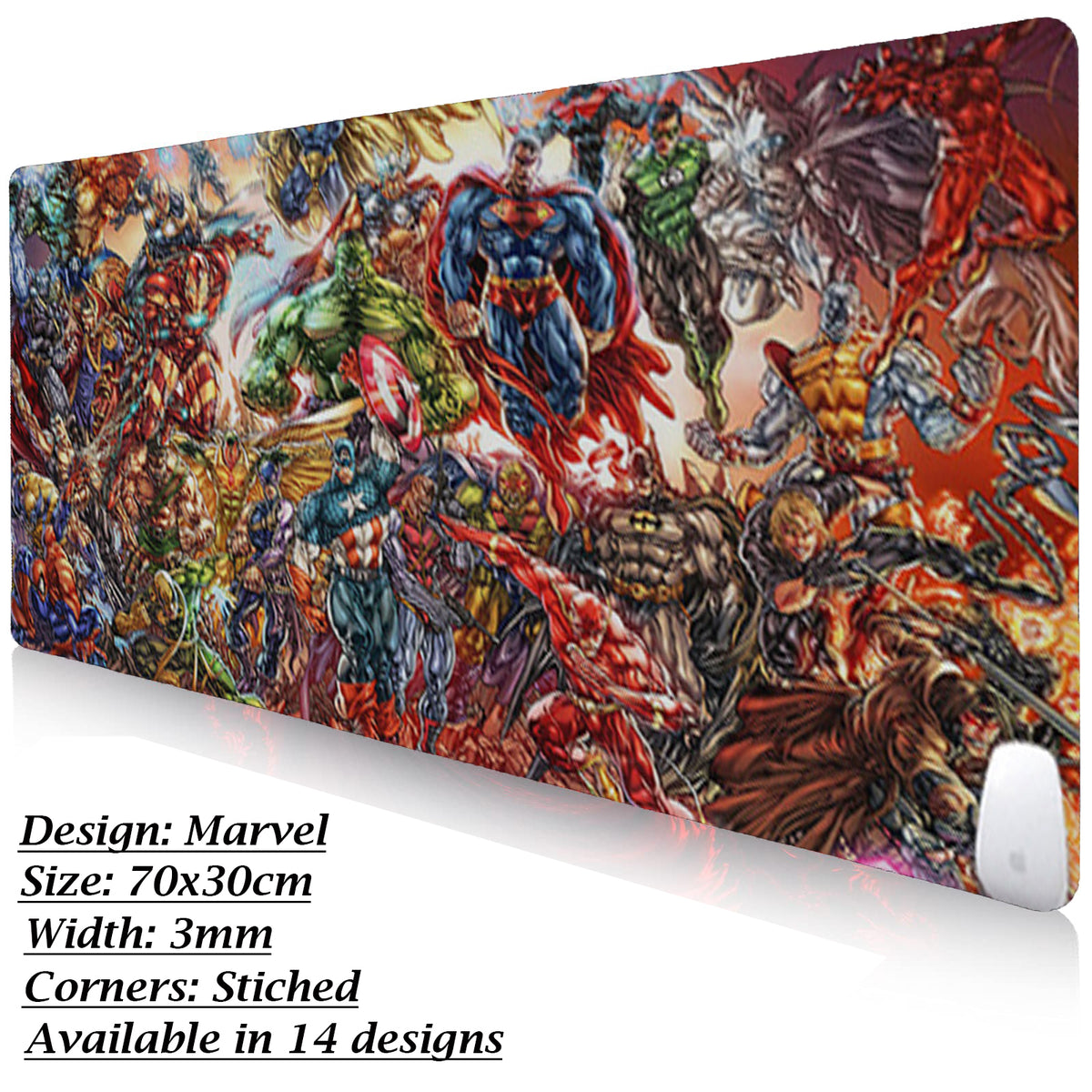 XL Large Gaming Mouse Pad – Waterproof Anti-Slip Desk Mat for PC & Laptop