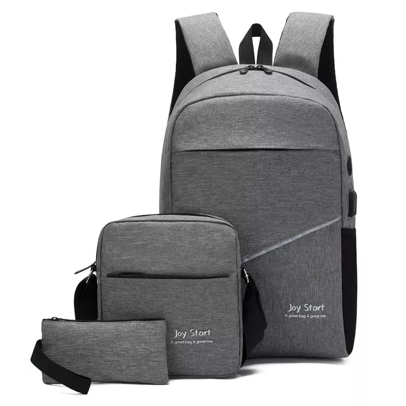 Waterproof Laptop Backpack with USB Charging Port – Stylish Travel & Office Bag