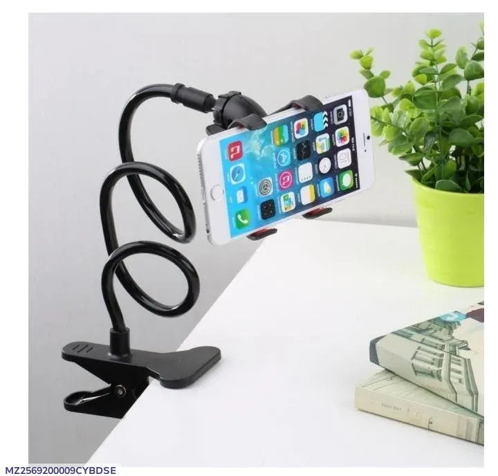 Mobile Phone Holder Black Flexible Snake