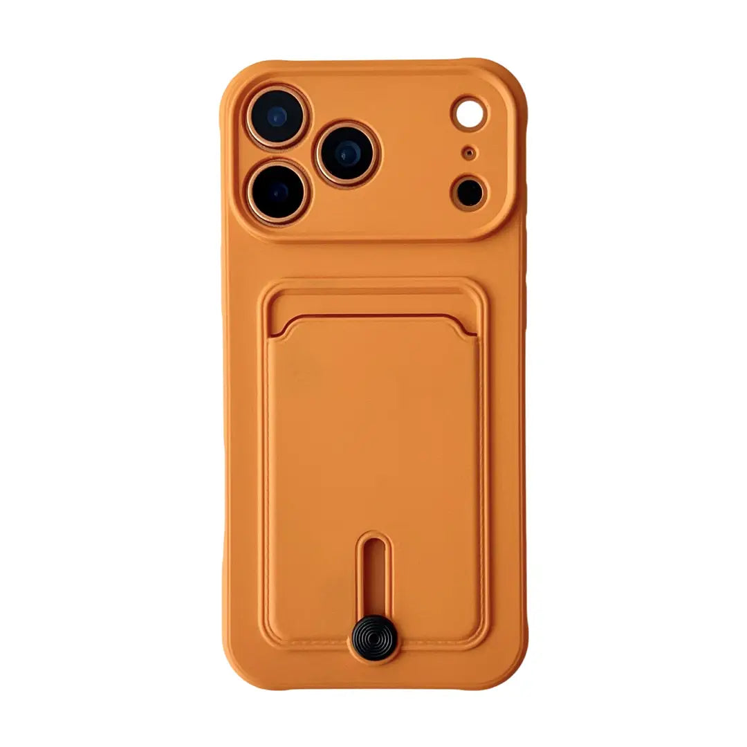 iPhone 17 Pro Max Card Holder Case Black Premium
