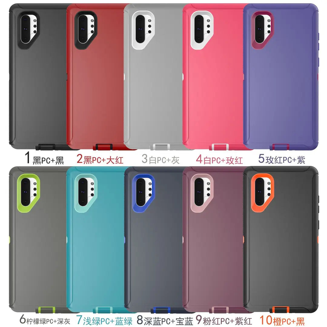 Samsung S24 Plus Rugged Back Clip Case Black
